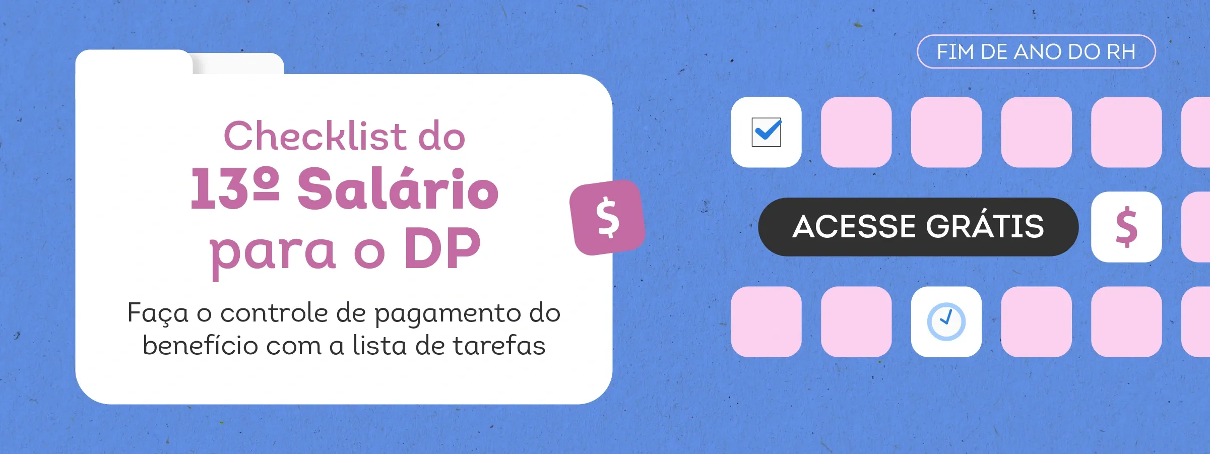 Checklist do 13 salário para DP RH. Baixe agora!