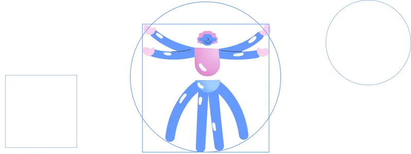 Ginástica Laboral: ilustração de corpo