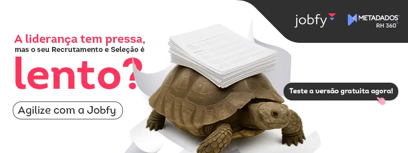 Banner do produto Jobfy, da Metadados