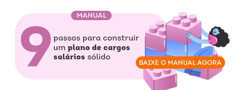 Manual da Metadados com 9 passos para construir um plano de cargos e salários