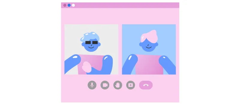 Como contratar Pessoas com Deficiência (PCD): PCD em chamada de vídeo no trabalho