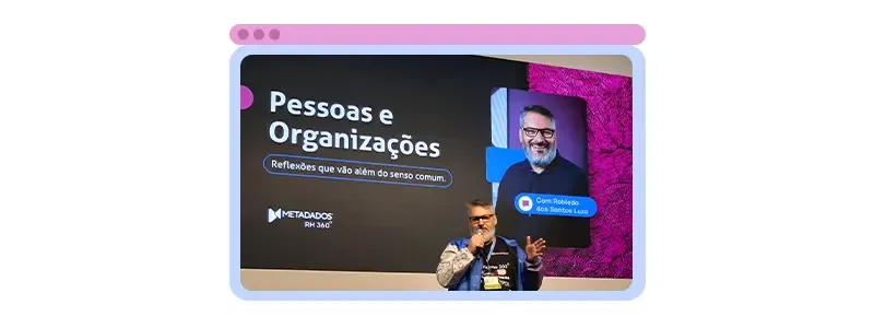 Relações Humanas no trabalho: Robledo Luza palestrando