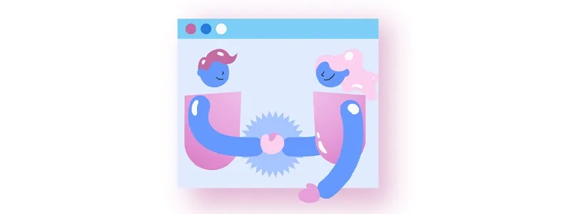 TAC: ilustração de duas pessoas apertando as mãos